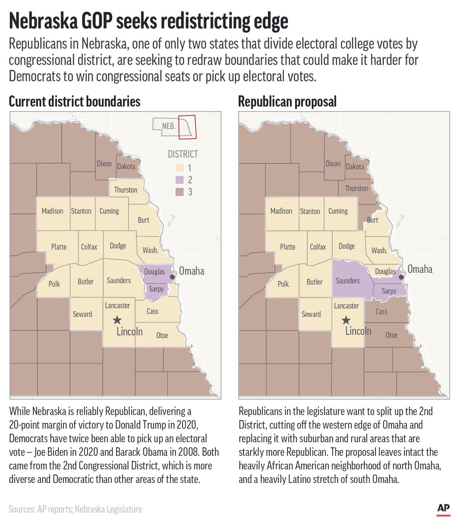 One in 538 Map sparks fight over electoral vote in Nebraska The